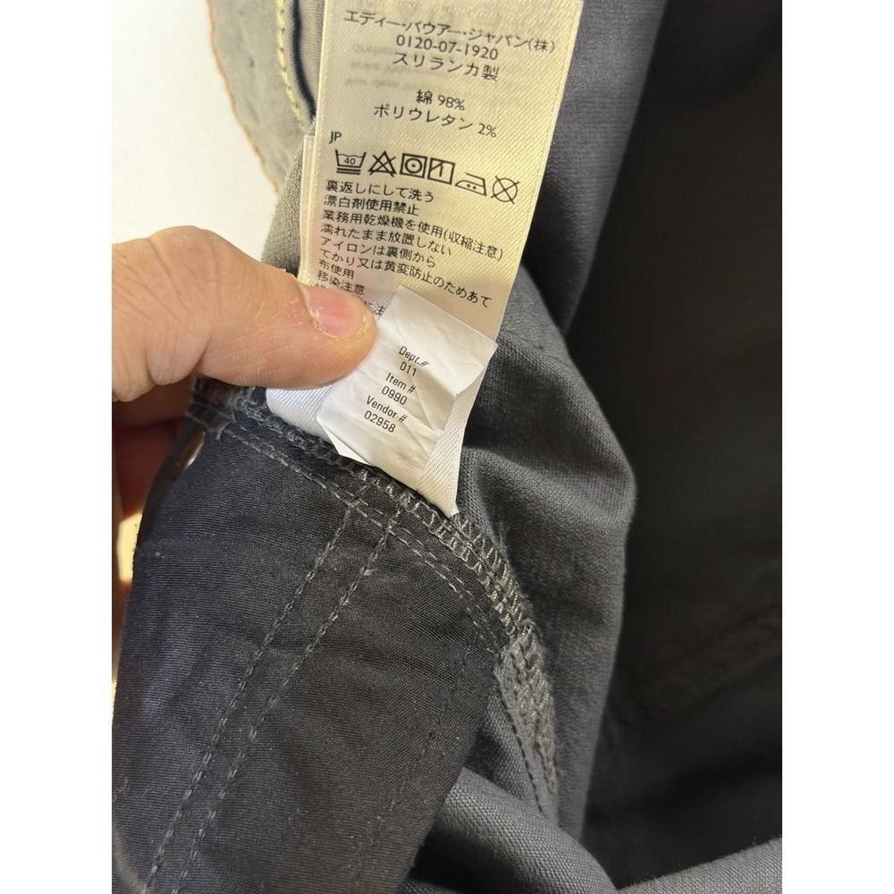 Eddie Bauer Women's Size 6 Corduroy Pants Boyfriend Slim Fit , Leg‎ Relaxed Gray - Picture 7 of 9